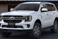 2025 Ford Everest Redesign, Specs