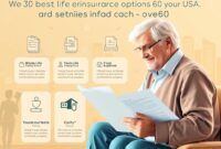 best life insurance options for seniors over 60 in the USA